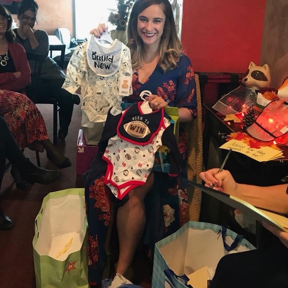 Floral Maxi Dress with Slit - Size Small. Worn once. - Picture 3 of 3